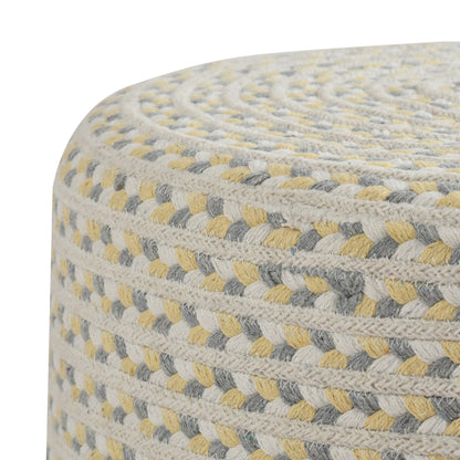 Patachitra Ottoman Stool - Jute