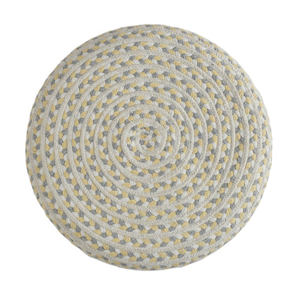 Patachitra Ottoman Stool - Jute