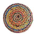 Patachitra Ottoman Stool - Jute