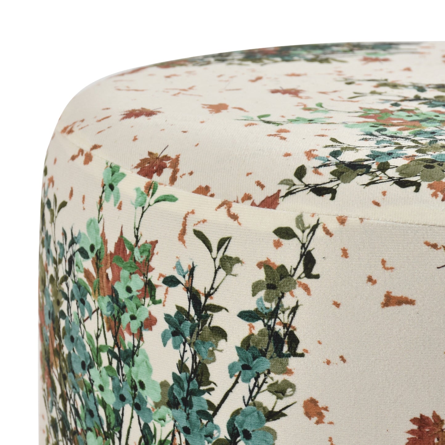 Warli Ottoman Stool - Printed