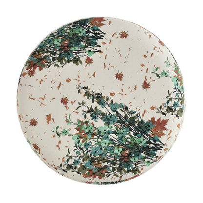 Warli Ottoman Stool - Printed