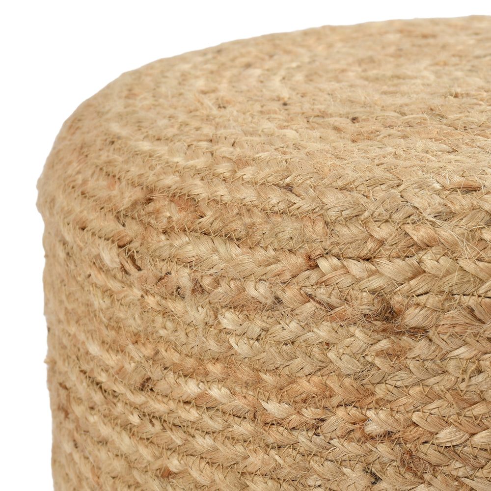 Patachitra Ottoman Stool - Jute