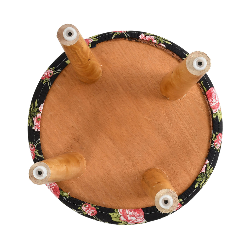Warli Ottoman Stool - Printed