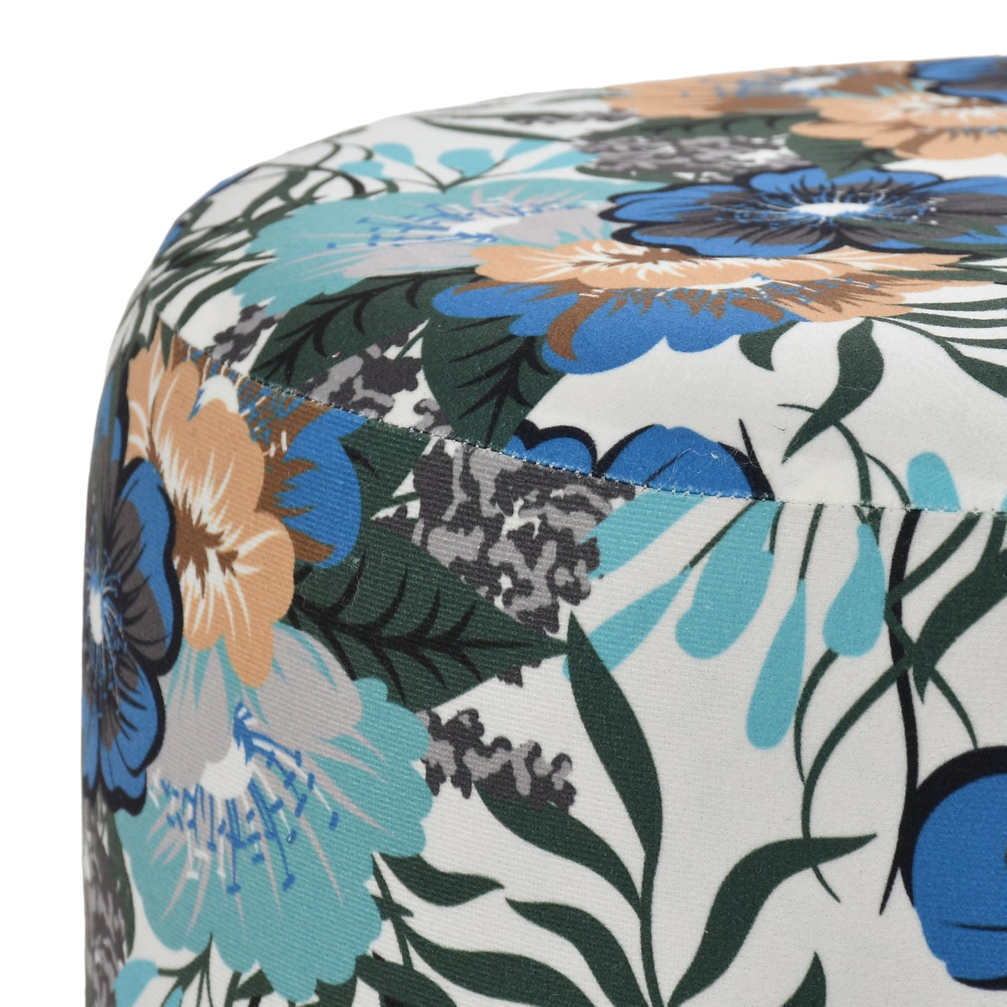 Warli Ottoman Stool - Printed