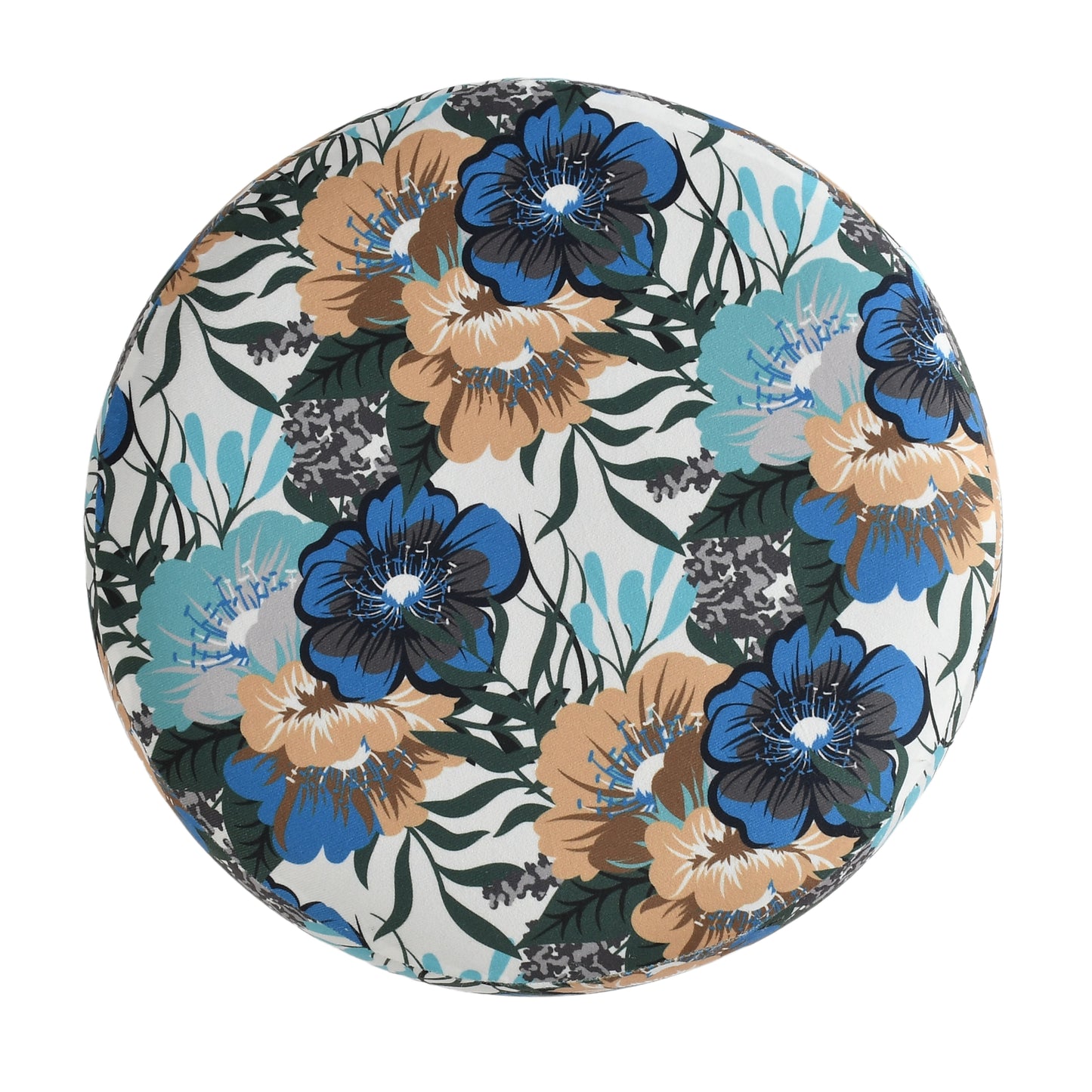 Warli Ottoman Stool - Printed