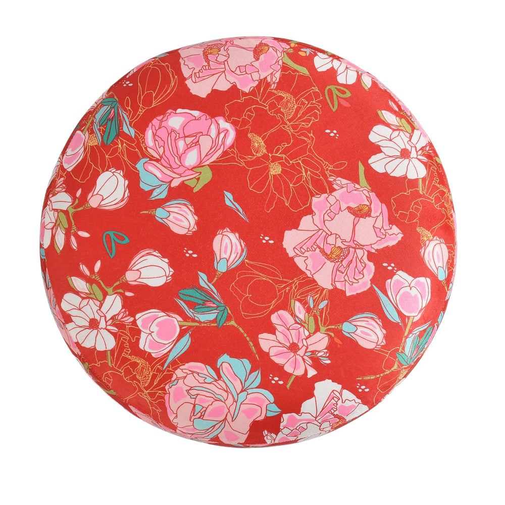 Warli Ottoman Stool - Printed