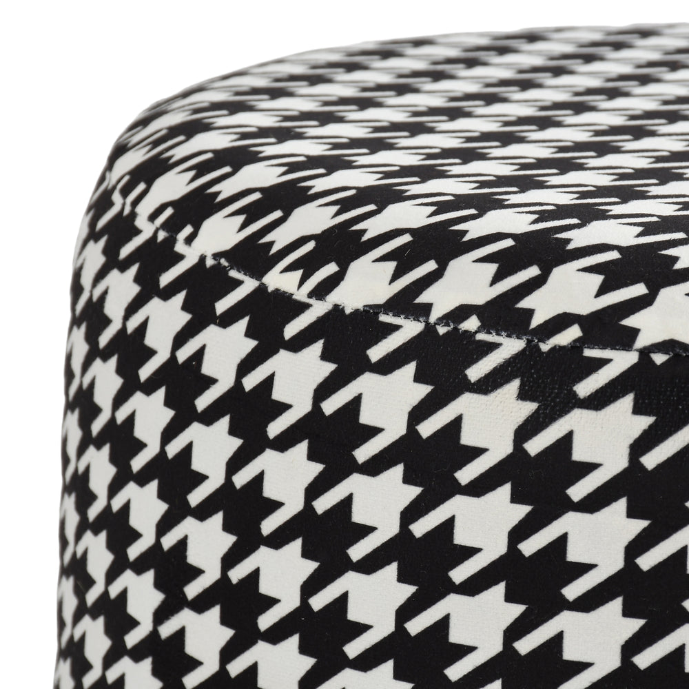 Warli Ottoman Stool - Printed