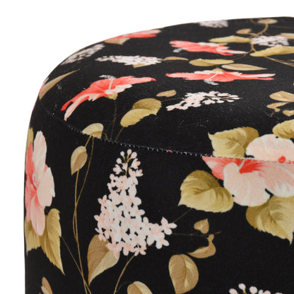 Warli Ottoman Stool - Printed