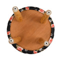 Warli Ottoman Stool - Printed