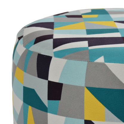 Warli Ottoman Stool - Printed