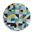 Warli Ottoman Stool - Printed