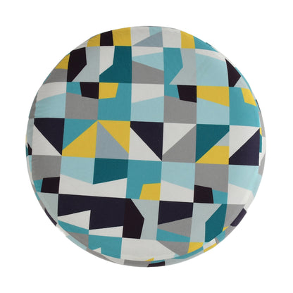 Warli Ottoman Stool - Printed
