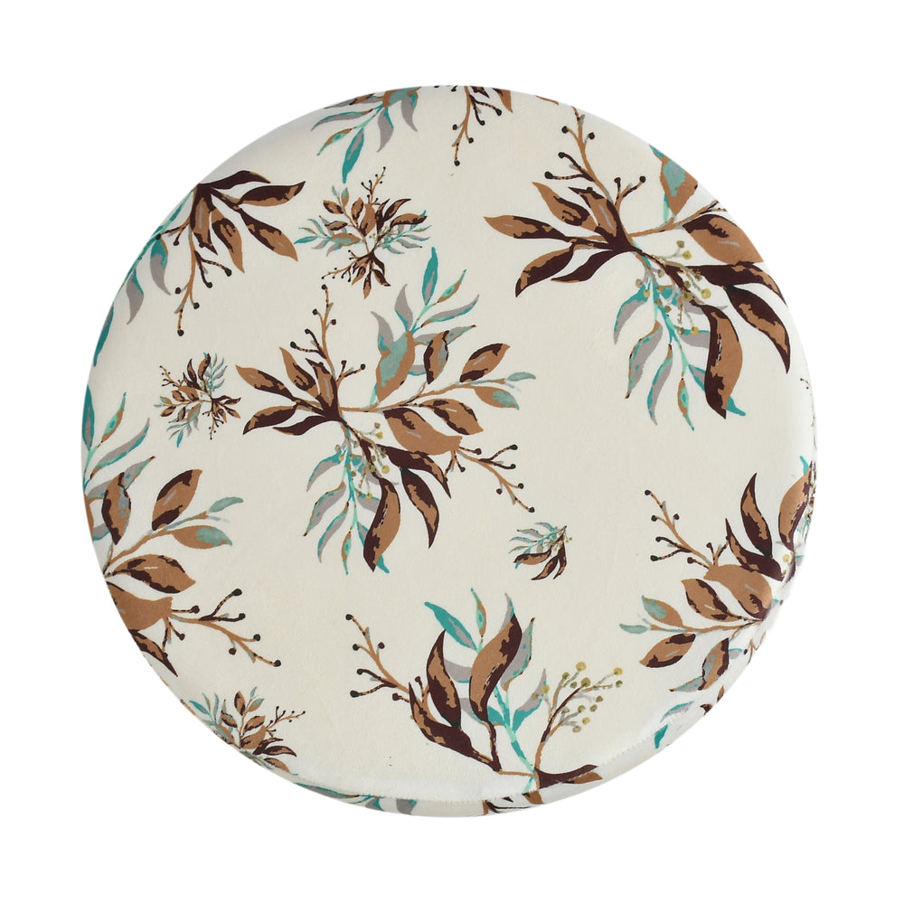 Warli Ottoman Stool - Printed