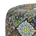 Warli Ottoman Stool - Printed