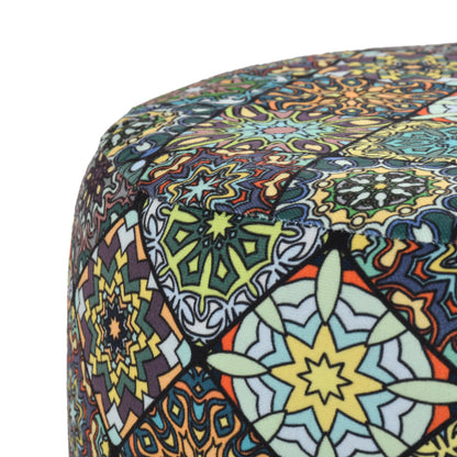 Warli Ottoman Stool - Printed