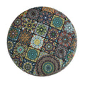 Warli Ottoman Stool - Printed