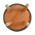 Warli Ottoman Stool - Printed