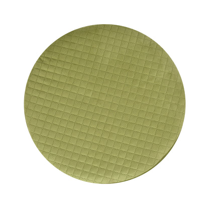 Kangra Ottoman Stool - Light Green - Clover Home Furnishings