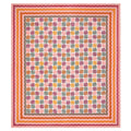 Tista 310 TC Cotton Bed Sheet with 2 Pillow Covers - Printed