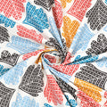 Tista 310 TC Cotton Bed Sheet with 2 Pillow Covers - Printed