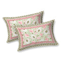 Tista 310 TC Cotton Bed Sheet with 2 Pillow Covers - Printed