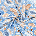 Tista 310 TC Cotton Bed Sheet with 2 Pillow Covers - Printed
