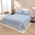 Tista 310 TC Cotton Bed Sheet with 2 Pillow Covers - Printed - Clover Home Furnishings