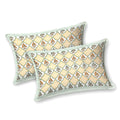 Tista 310 TC Cotton Bed Sheet with 2 Pillow Covers - Printed - Clover Home Furnishings