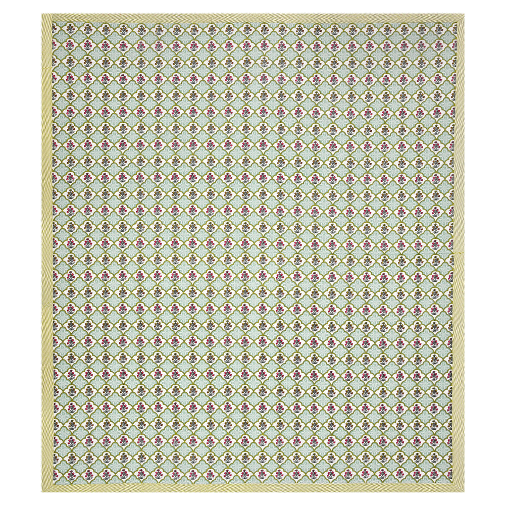 Tista 310 TC Cotton Bed Sheet with 2 Pillow Covers - Printed - Clover Home Furnishings