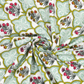 Tista 310 TC Cotton Bed Sheet with 2 Pillow Covers - Printed - Clover Home Furnishings