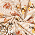 Tista 310 TC Cotton Bed Sheet with 2 Pillow Covers - Printed