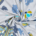 Tista 310 TC Cotton Bed Sheet with 2 Pillow Covers - Printed