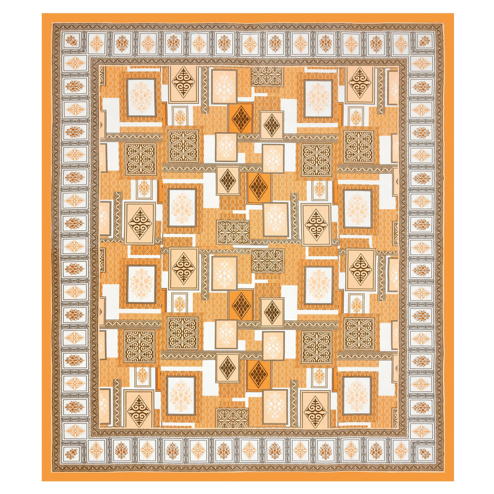 Tista 310 TC Cotton Bed Sheet with 2 Pillow Covers - Printed - Clover Home Furnishings