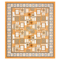 Tista 310 TC Cotton Bed Sheet with 2 Pillow Covers - Printed - Clover Home Furnishings