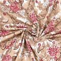 Tista 310 TC Cotton Bed Sheet with 2 Pillow Covers - Printed