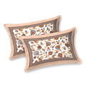 Tista 310 TC Cotton Bed Sheet with 2 Pillow Covers - Printed