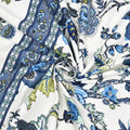 Tista 310 TC Cotton Bed Sheet with 2 Pillow Covers - Printed