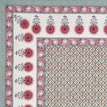 Tista 310 TC Cotton Bed Sheet with 2 Pillow Covers - Printed - Clover Home Furnishings