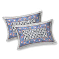 Tista 310 TC Cotton Bed Sheet with 2 Pillow Covers - Printed - Clover Home Furnishings