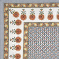 Tista 310 TC Cotton Bed Sheet with 2 Pillow Covers - Printed - Clover Home Furnishings