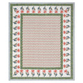Tista 310 TC Cotton Bed Sheet with 2 Pillow Covers - Printed - Clover Home Furnishings