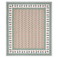 Tista 310 TC Cotton Bed Sheet with 2 Pillow Covers - Printed - Clover Home Furnishings