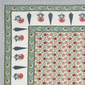 Tista 310 TC Cotton Bed Sheet with 2 Pillow Covers - Printed - Clover Home Furnishings