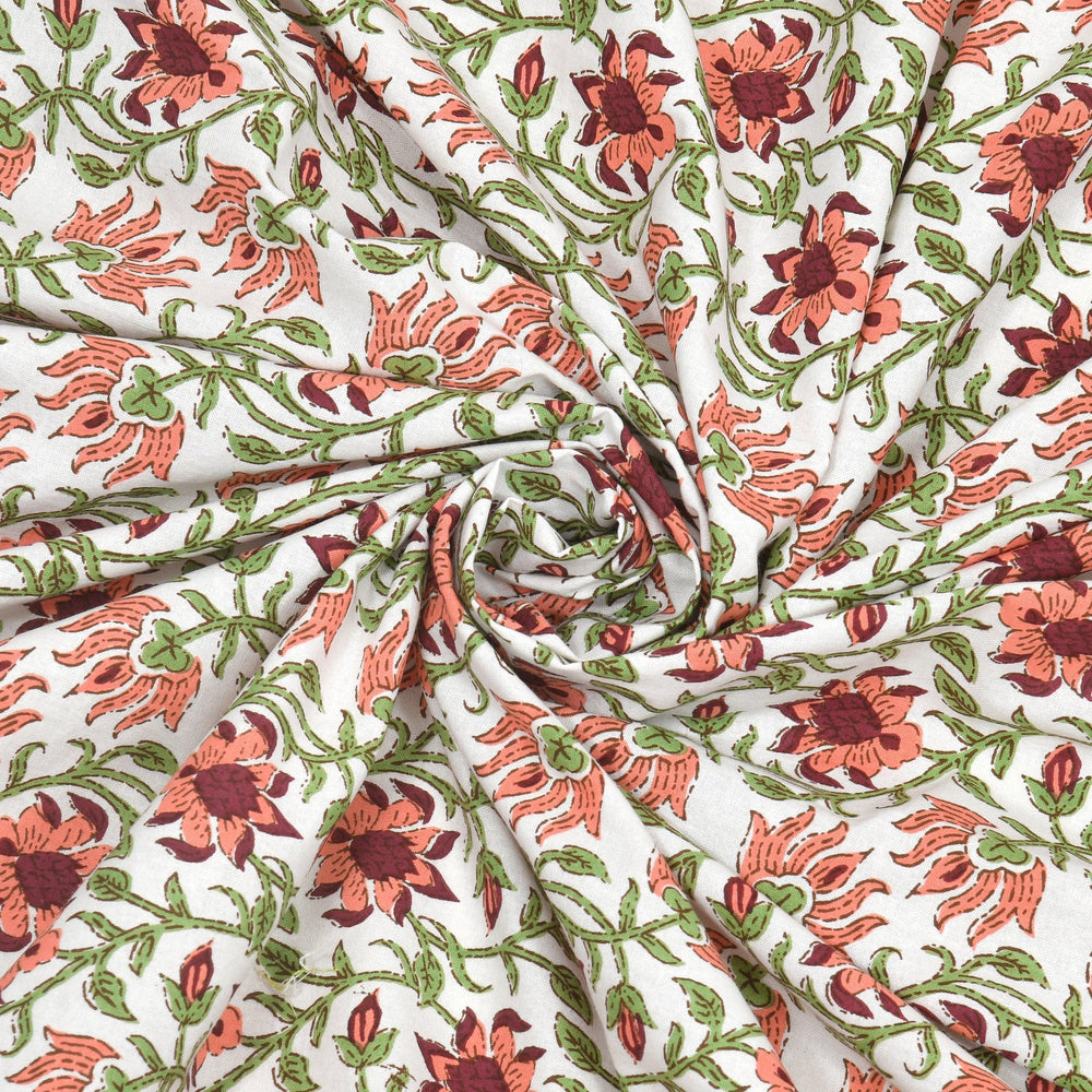 Tista 310 TC Cotton Bed Sheet with 2 Pillow Covers - Printed - Clover Home Furnishings