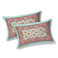 Tista 310 TC Cotton Bed Sheet with 2 Pillow Covers - Printed - Clover Home Furnishings