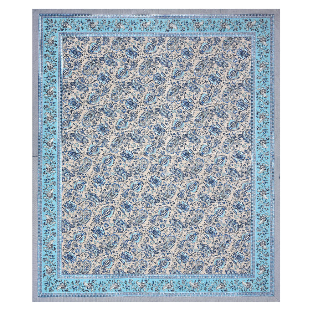 Tista 310 TC Cotton Bed Sheet with 2 Pillow Covers - Printed - Clover Home Furnishings