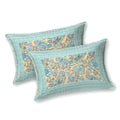 Tista 310 TC Cotton Bed Sheet with 2 Pillow Covers - Printed - Clover Home Furnishings