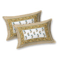 Tista 310 TC Cotton Bed Sheet with 2 Pillow Covers - Printed - Clover Home Furnishings