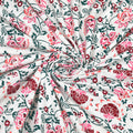 Tista 310 TC Cotton Bed Sheet with 2 Pillow Covers - Printed