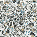 Tista 310 TC Cotton Bed Sheet with 2 Pillow Covers - Printed